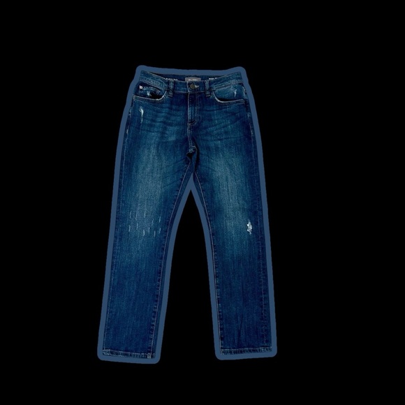 DL1961 Boys ‘Brady’ Slim Fit Distressed Jeans in “Playhouse” Size 12 - Picture 2 of 16
